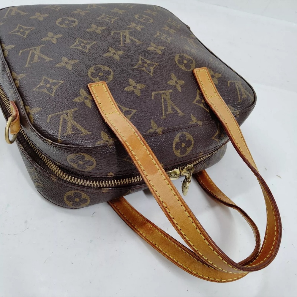 SOLD Louis Vuitton LV Hand Bag  Spontini Brown Monogram - Picture 6 of 16